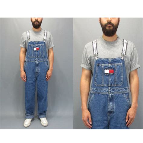 tommy overall|tommy hilfiger denim overalls.